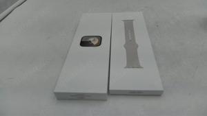 Apple Watch Series 9 [GPS + Mobilfunk 41mm] Starlight Aluminium Smart Watch Bild 2