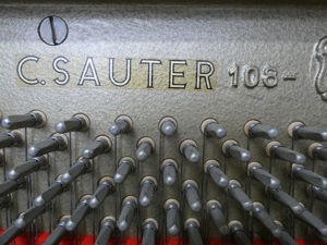 gebrauchtes Sauter Klavier von Klavierbaumeisterin aus Aachen Bild 9