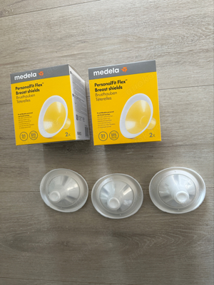 3 x Medela PersonalFit Flex Brusthauben   Mehr Milch und Komfort