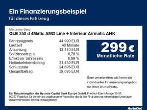 Mercedes-Benz GLE 300 GLE 350 d 4Matic AMG Line + Interieur Airmatic AHK Bild 2