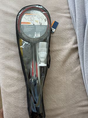 Badminton-Set für 4x Leute Freizeit Spiel Sport Outdoor Hobby Wettkampf Sieger Bild 3