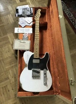 Fender 52 Telecaster Tele Thin Skin Nitro Relic Ltd Edt. Humbucker