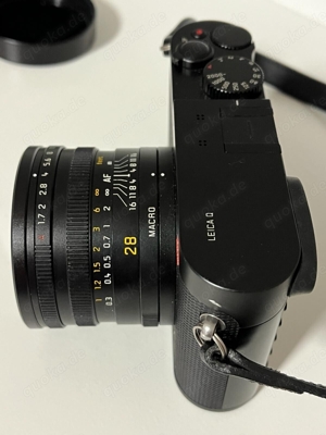 Leica Q Typ 116 24.2MP Digitalkamera - Schwarz mit OVP Bild 6