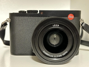 Leica Q Typ 116 24.2MP Digitalkamera - Schwarz mit OVP Bild 1