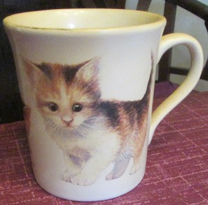 Kaffeetasse Katzenmotiv