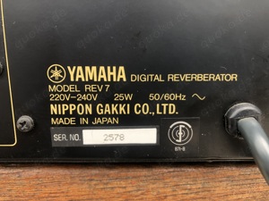 Yamaha REV 7 Digital Reverb Bild 4