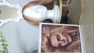 Dunkel-blonde Echthaar-Perücke | für Kopfgröße 60 oder schmaler | sehr guten Zustand  Bild 6