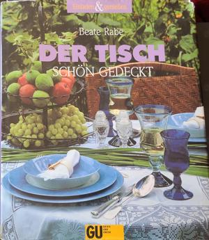 Buch   Der Tisch schön gedeckt (Beate Rabe)