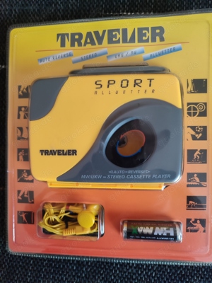 Traveler Sport Allwetter MW UKW Stereo Cassette Player, Walkman, Radio, zurecht einzigartig