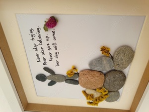 Steinbild, Handgefertigt, Unikat  Bild 4