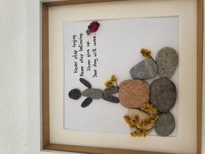 Steinbild, Handgefertigt, Unikat  Bild 2