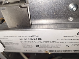 Vaillant VC DE 206 5-5 R2