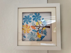 Bild aus Papier, Handgefertigt, Unikat  Bild 7