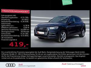 Audi Q5 50 TFSI e qu NAVI AHK ACC Leder Standklima Bild 1