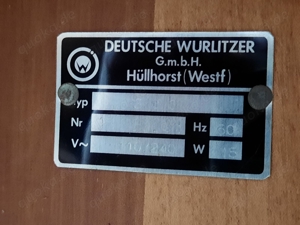 Wurlitzer electric piano Modell 300 Bild 6