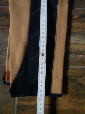 Schicke Reithose Damen Größe 42 blau und camel  Bild 6