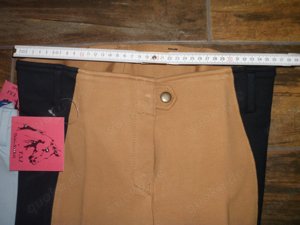 Schicke Reithose Damen Größe 42 blau und camel  Bild 10