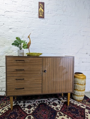 Kommode Sideboard 60er   Vintage   Mid Century 3k