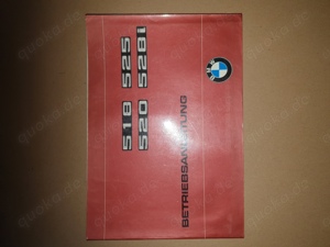 BMW E 12 518, 520, 525, 528i Betriebsanleitung VII 1977 Bild 2