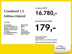 Opel Crossland 1.2 Edition SpurH LED PDC Klim BT uvm Bild 4