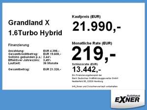 Opel Grandland X 1.6Turbo Hybrid ELEGANCE *Navi*LED* Bild 2