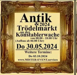 Antikmarkt Trödelmarkt konstablerwache frankfurt zeil 