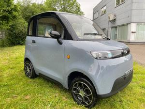 NEU endlich nebeneinander sitzen mit großem Kofferraum Mopedkennzeichen 4 Rad Skyliner 45kmh v. Farb Bild 4