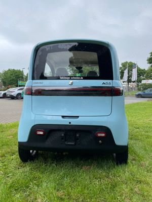 NEU endlich nebeneinander sitzen mit großem Kofferraum Mopedkennzeichen 4 Rad Skyliner 45kmh v. Farb Bild 12