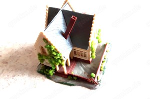 Modellbau Faller 280 Jagdhaus Jagdschloss mit Innenbeleuchtung HO Bild 5