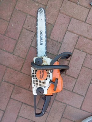 Stihl ms 170 mit 2 schwärtern