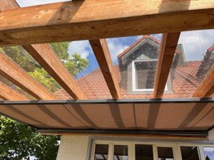 Terrassenüberdachung, Pergola 4m x 4,60m x 2,35m