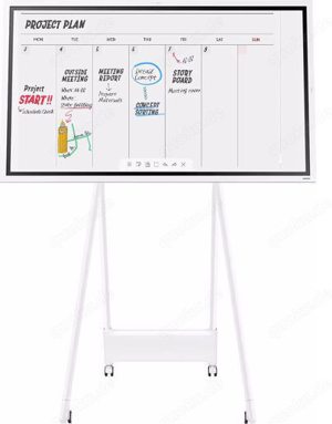 65 Zoll Samsung Flip 2 WM65R Interaktives Whiteboard mit Stand Bild 1