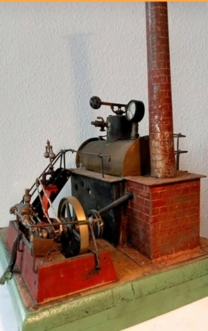 Alte Dampfmaschine ca. 1898, Sammler Rarität selten Bild 6