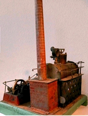 Alte Dampfmaschine ca. 1898, Sammler Rarität selten Bild 2