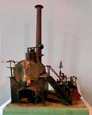 Alte Dampfmaschine ca. 1898, Sammler Rarität selten Bild 1