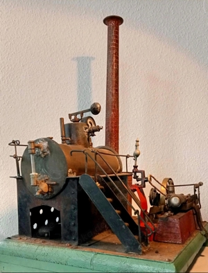 Alte Dampfmaschine ca. 1898, Sammler Rarität selten Bild 5