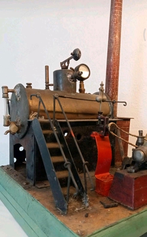Alte Dampfmaschine ca. 1898, Sammler Rarität selten Bild 3