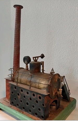 Alte Dampfmaschine ca. 1898, Sammler Rarität selten Bild 10