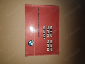 BMW E 12 518, 520, 525, 528, 520i Betriebsanleitung VI 1977 Bild 1