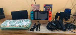 Nintendo Switch V2 Konsole mit Mario