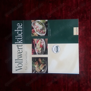 Kochbuch " Vollwertküche " für Genießer  Bild 1