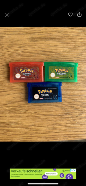 Pokémon GameBoy Spiele