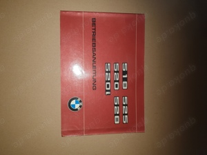 BMW E 12 518, 520, 525, 528, 520i Betriebsanleitung VI 77 Bild 1