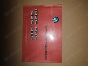 BMW E 12 518, 520, 525, 528i Betriebsanleitung VII 77