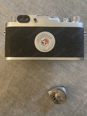 Leica IIIg, Bj. 1959, Nr. 906970 f = 5 cm 12 Analogkamera Top Bild 4