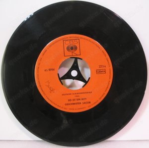 Geschwister Jacob - 7" Vinyl - So ist ein Boy - Stop, Stop, Stop my Darling - 1966