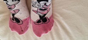 Gern getragene Minnie Maus Socken Bild 2