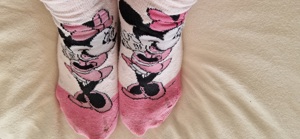 Gern getragene Minnie Maus Socken Bild 1