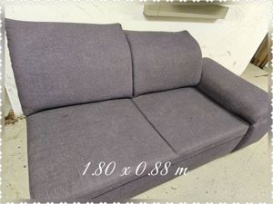 Eck -Couch 2 Teilig Antrazit  sehr stabil, massiv  Bild 1