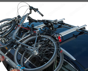 Verkaufe Fahrraddachgepäckträger und Dachträger komplett  Bild 2